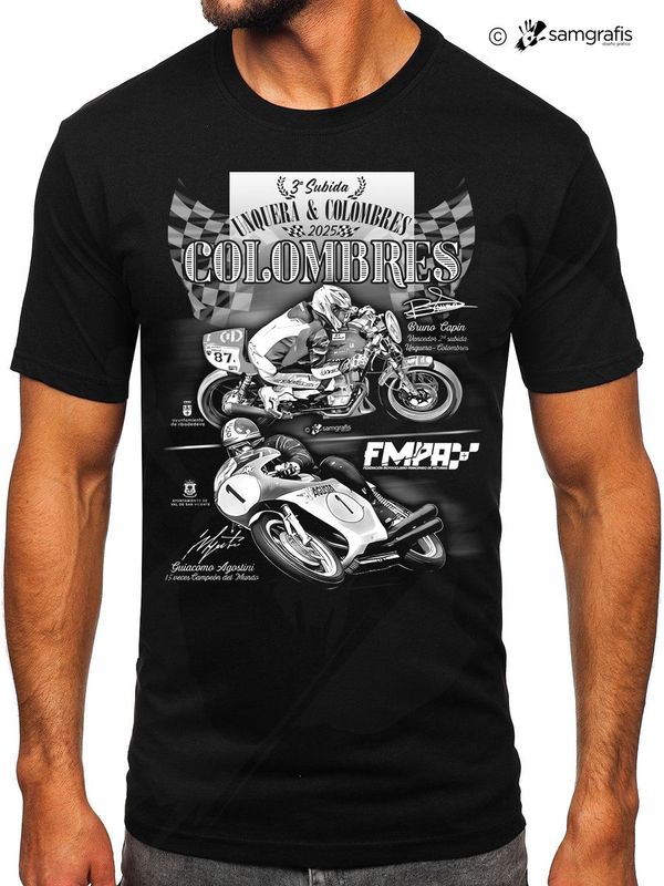 Camiseta Motos Subida 2025  Oficial Federación Asturiana