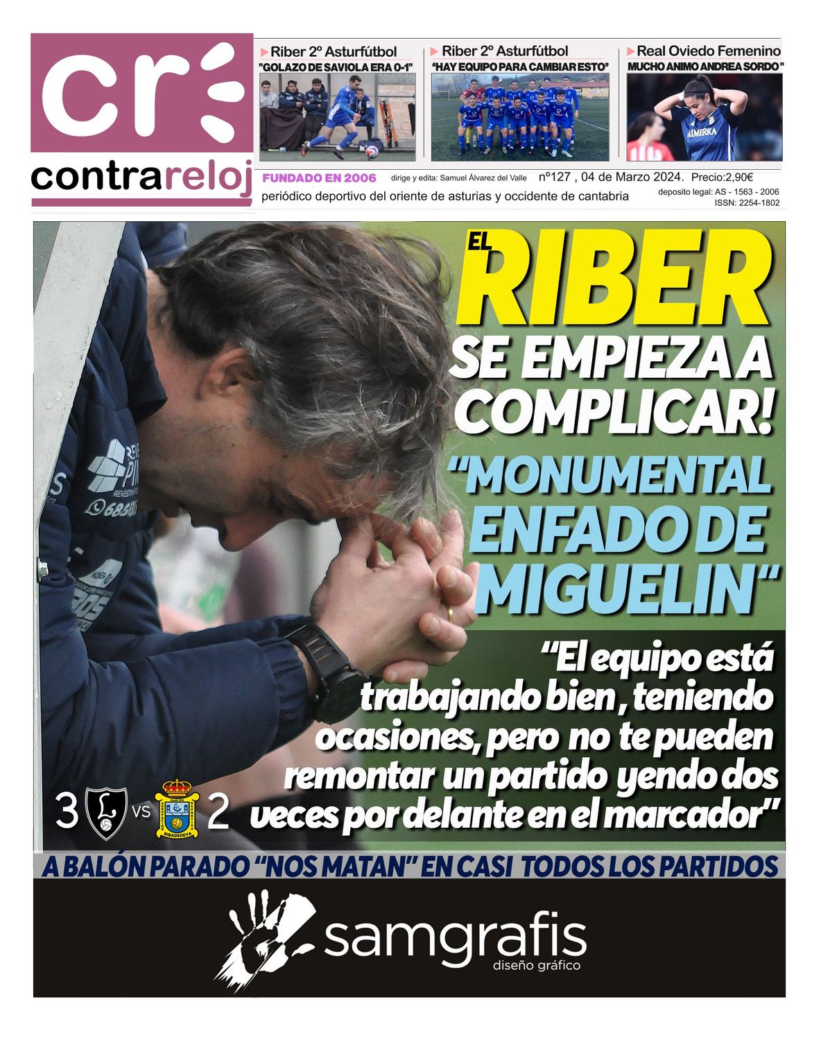 Portada Contrareloj N 127