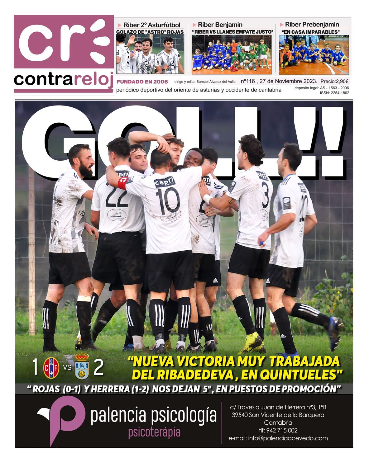 Portada Contrareloj N 116