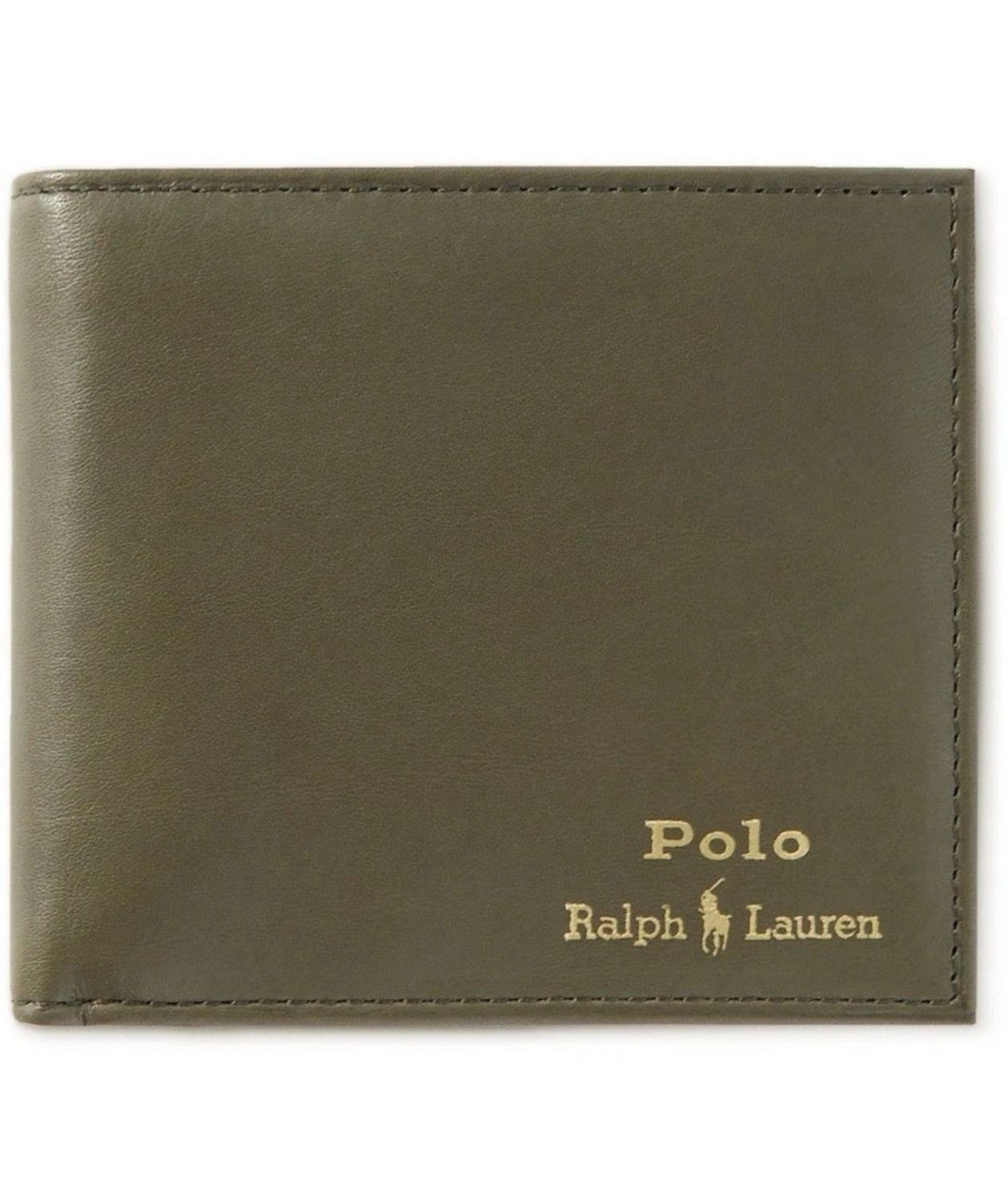 Polo Defender Green Slim Bifold Wallet