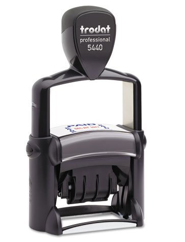 TRODAT DATARIO 5440 - TESTO 1+1RIGHE - MM 41x24 TRO5440