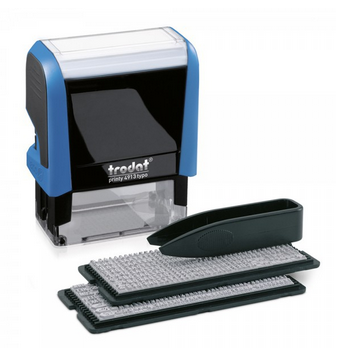 TRODAT TYPO 4913 - TESTO 5 RIGHE - MM 57X22 TRO4913TYPO