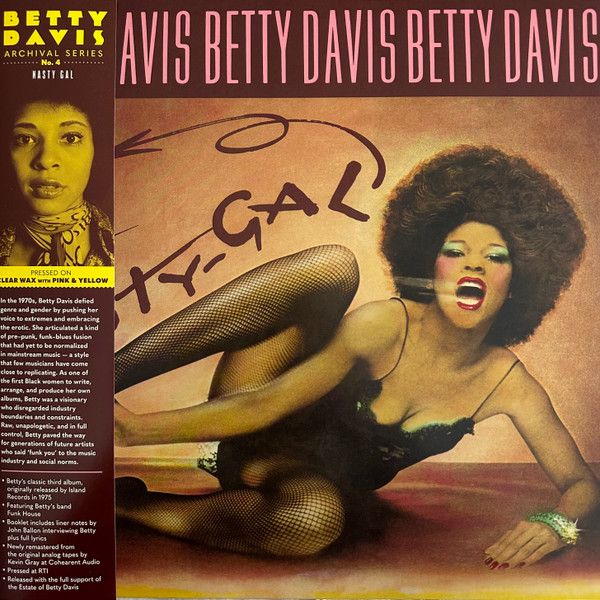 Betty Davis - Nasty Gal (LP) (Coloured Vinyl) (Limited Edition) (Remastered)