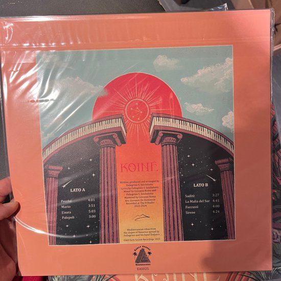Pellegrino &amp; Zodyaco – Koinè - LP