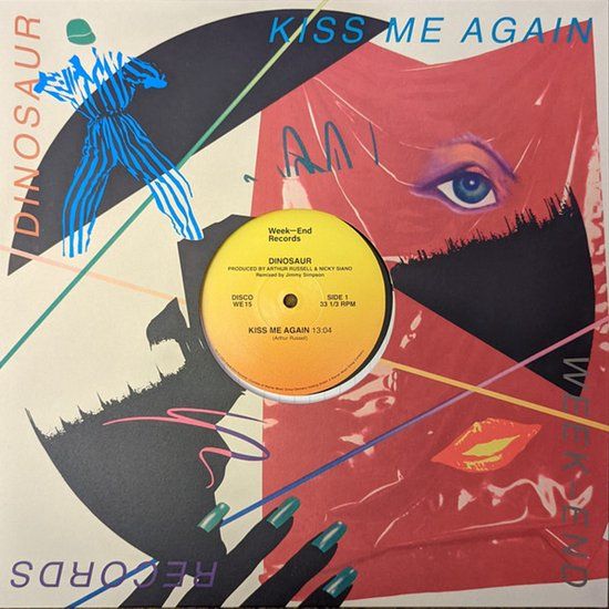 Dinosaur - Kiss Me Again - 12&quot;
