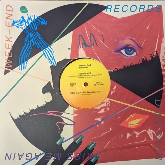 Dinosaur - Kiss Me Again - 12"