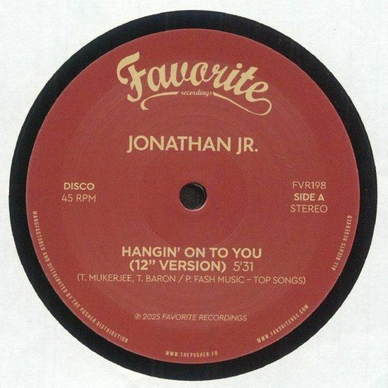 Jonathan Jr &amp; Special Occasion - Hangin&#39; On To You / Flyin&#39; To Santa Barbara - 12&quot;
