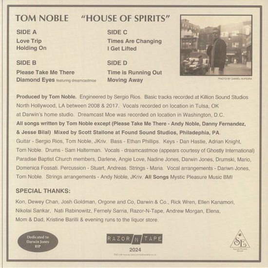 Tom Noble Presents House Of Spirits – House Of Spirits - 2 LP