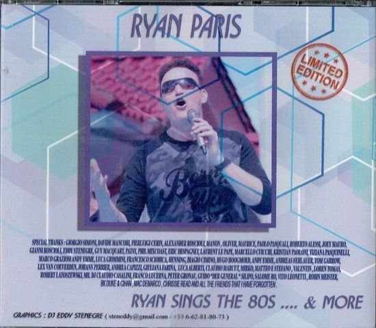 Ryan Paris – Ryan Sings The 80s .... &amp; More