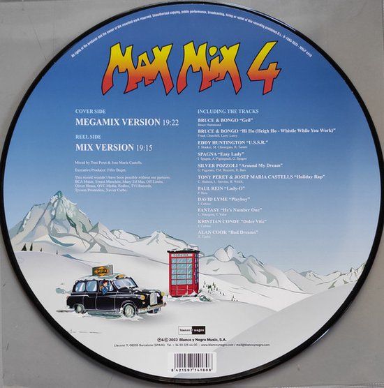 max mix - volume 4 - picture disc