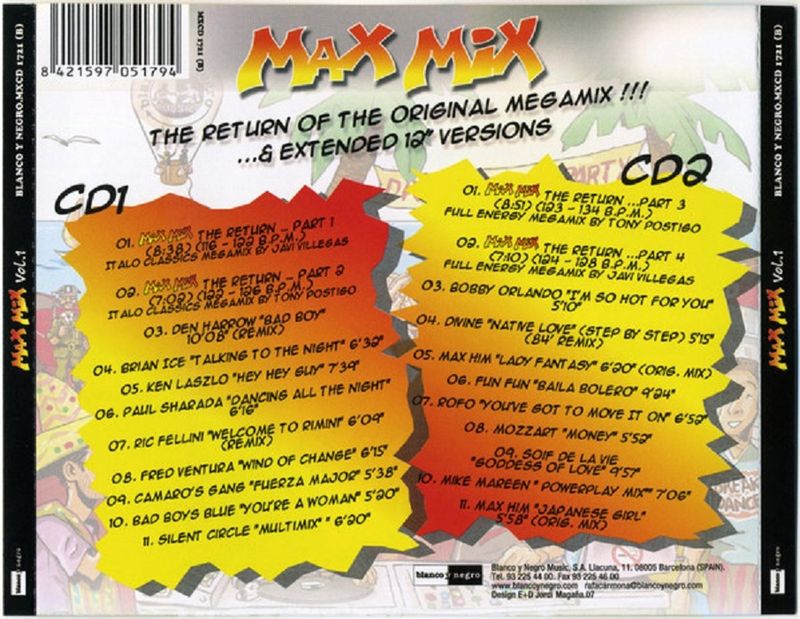 max mix Return of the Authentic Megamix