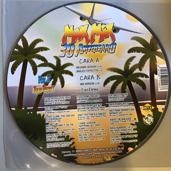 Toni Peret – Max Mix 30 Aniversario Vol.2 (La Leyenda Del Primer Megamix Español)