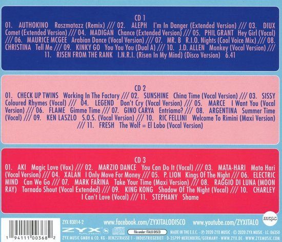Zyx Italo Disco Collection 29