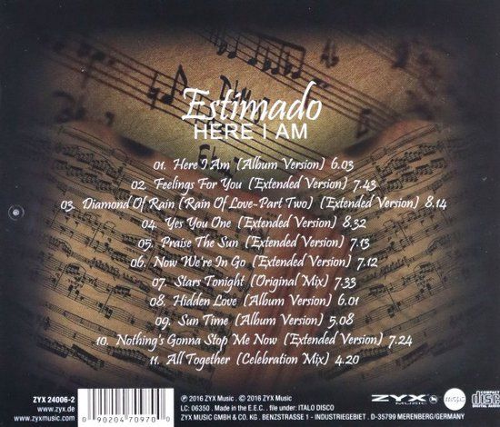 Estimado - here i am - cd