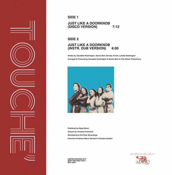 Touché – Just Like A Doorknob - 12 "Reissue