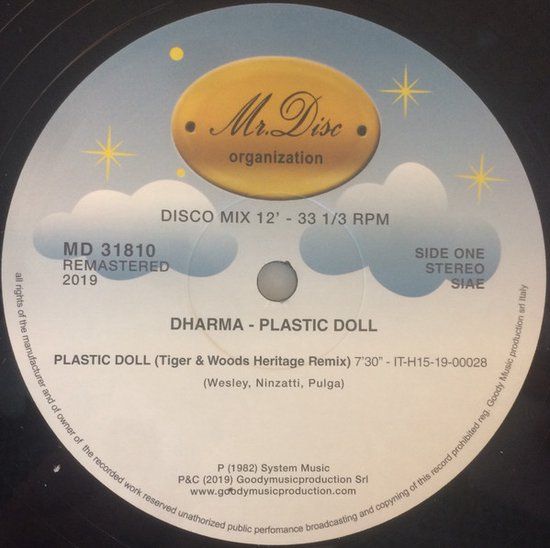Dharma – Plastic Doll -12&quot; - Reissue