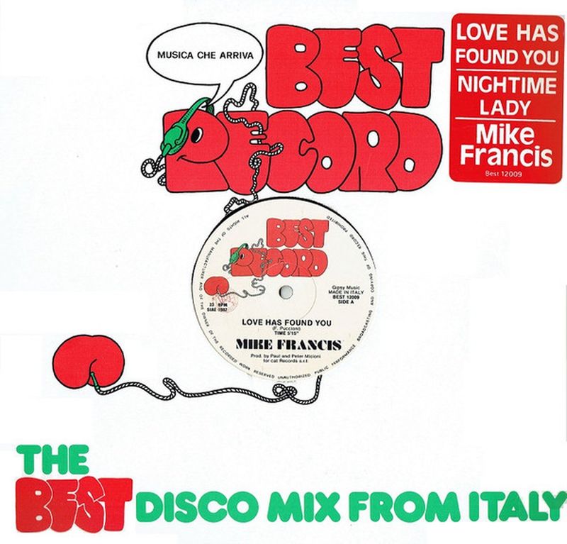 Mike Francis – Love Has Found You / Nightime Lady - 12&quot; Reissue 2024