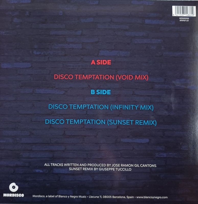 Melodisco Feat Synergic Silence – Disco Temptation - 12"
