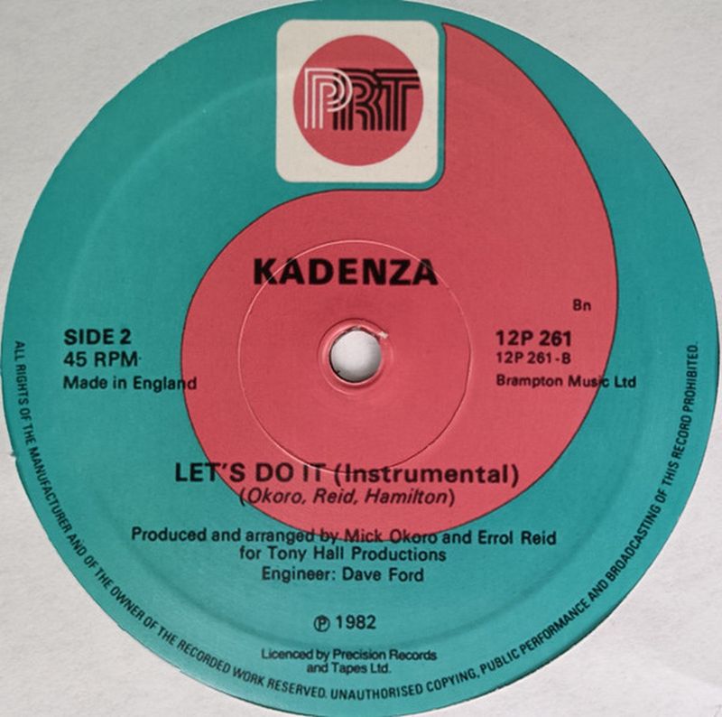 Kadenza ‎– Let's Do It - Reissue -12