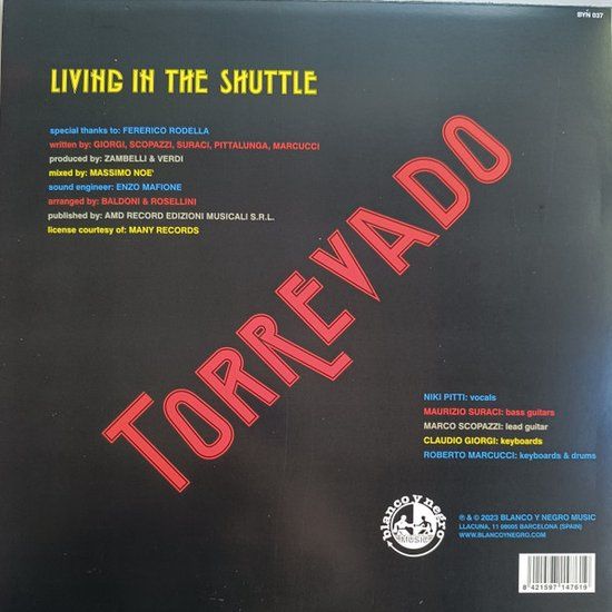 Torrevado – Living In The Shuttle - 12"