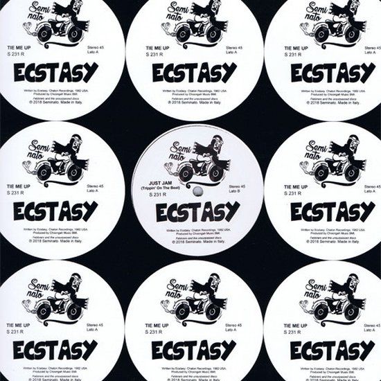 Ecstasy – Tie Me Up / Just Jam (Trippin&#39; On The Beat) - 12&quot; reissue 2018