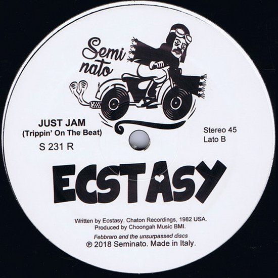 Ecstasy – Tie Me Up / Just Jam (Trippin' On The Beat) - 12" reissue 2018