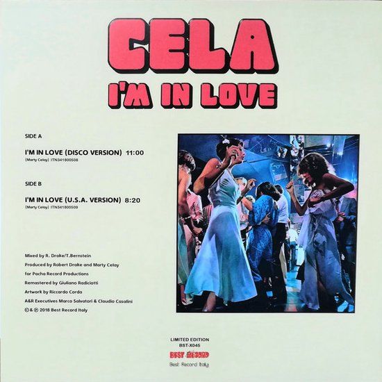 Cela - i'm in love - 12"reissue