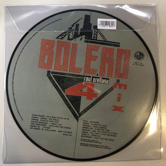 Bolero Mix 4 - picture disc -lp