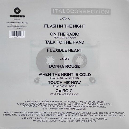 Italoconnection – Nordisko - lp