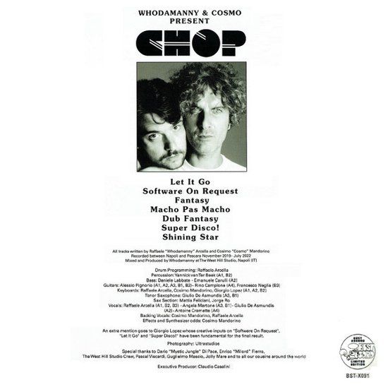 CHOP– Fantasy -LP 2023 reissue