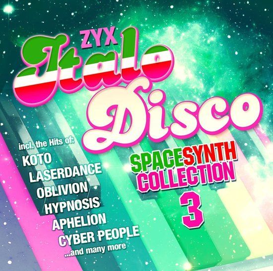 Zyx Italo Disco Space Synth Collection  vol  3 cd