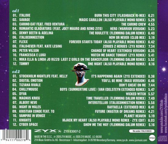 Zyx Italo Disco New Generation Vol.16 cd