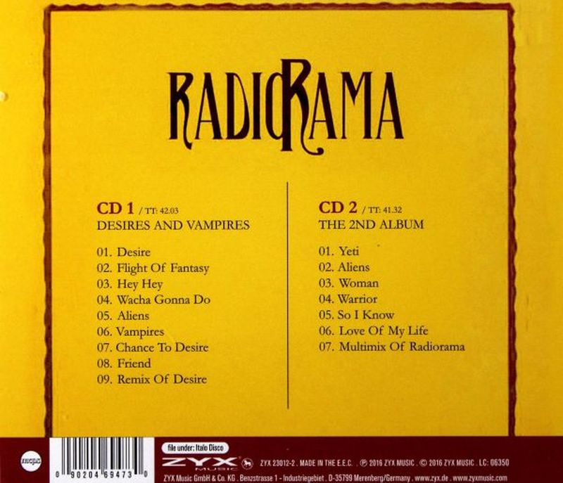 Radiorama - Desires And Vampires/ The 2nd