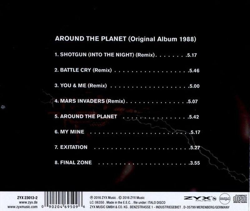 laserdance - Around The Planet - cd