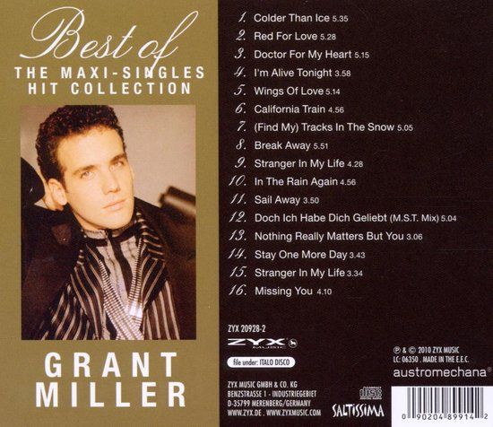 grant miller -Best Of The Maxi-Singles Hits