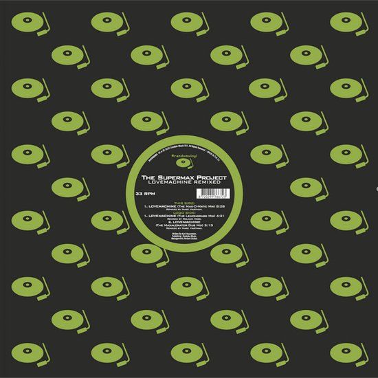 THE SUPERMAX PROJECT - LOVEMACHINE REMIXED 12&quot;