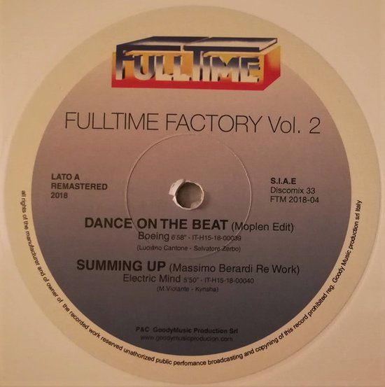 Boeing / Electric Mind / Maurice McGee / Orlando Johnson – Fulltime Factory Vol. 2
