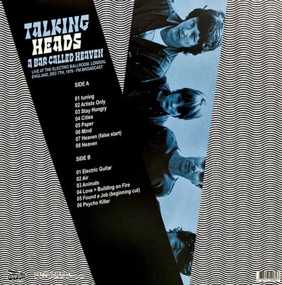 Talking heads -A Bar Called Heaven  lp