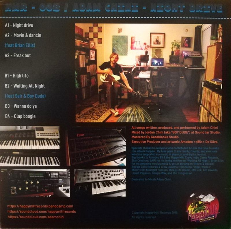 Adam Chini – Night Drive - LP