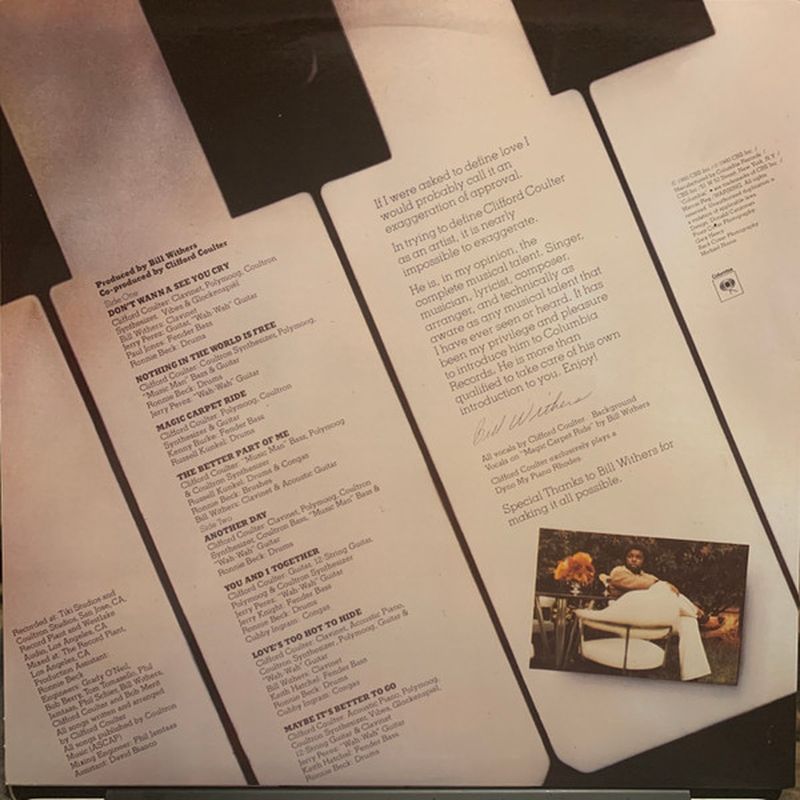 Clifford Coulter - Better Part of Me - lp