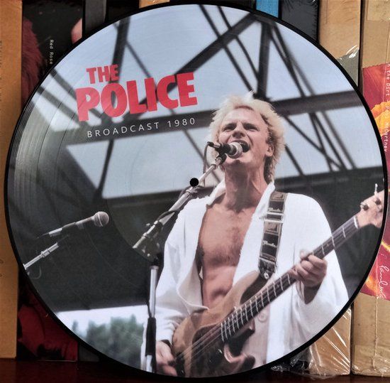 the police -Broadcast 1980 - picture disc