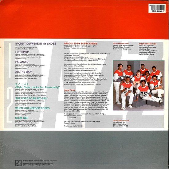 Dazz Band – Hot Spot - LP - cut out