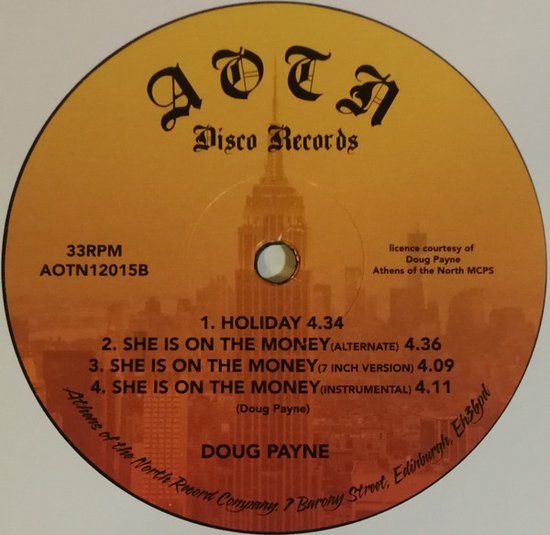 Doug Payne - She Is On The Money - 12&quot;