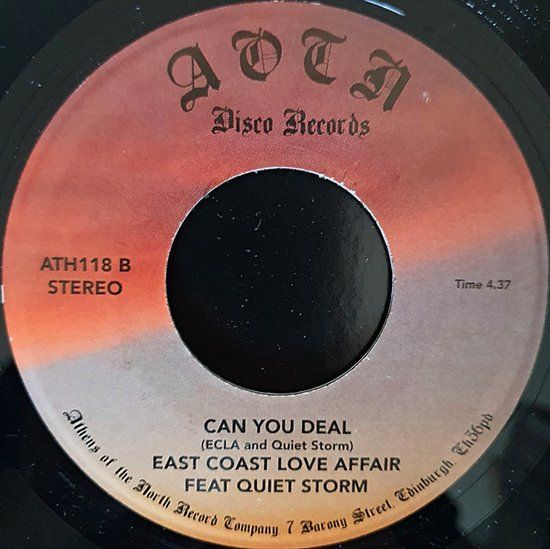 East Coast Love Affair Feat. Quiet Storm - Get Down - 7&quot;reissue
