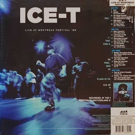 Ice-T - Live In Montreux Festival (LP)