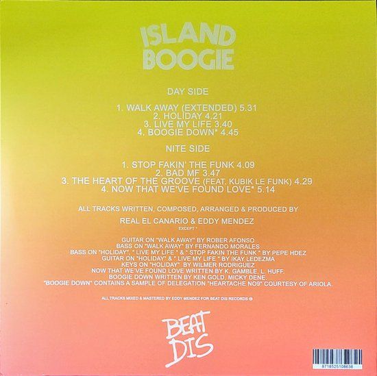 Real el Canario - Island Boogie - lp