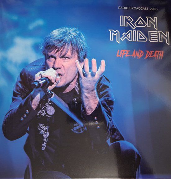 Iron maiden - Life and Death - lp blue vinyl