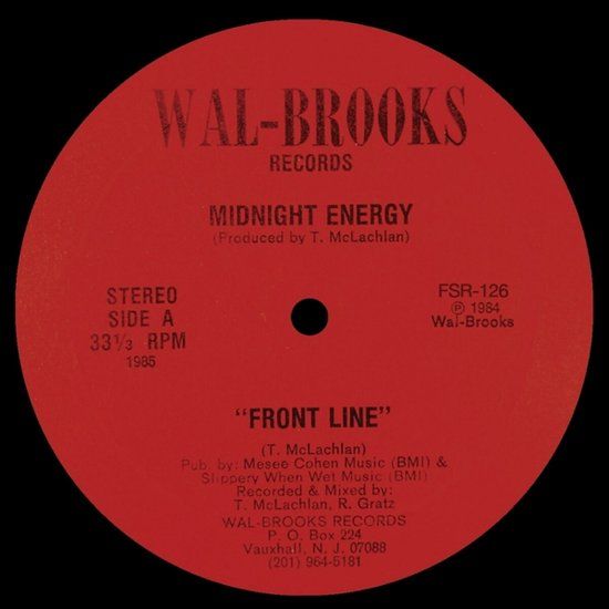Midnight Energy - Front Line / Saving All My Love -12&quot;