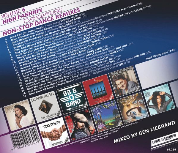 High Fashion Dance Music Vol. 6 - cd