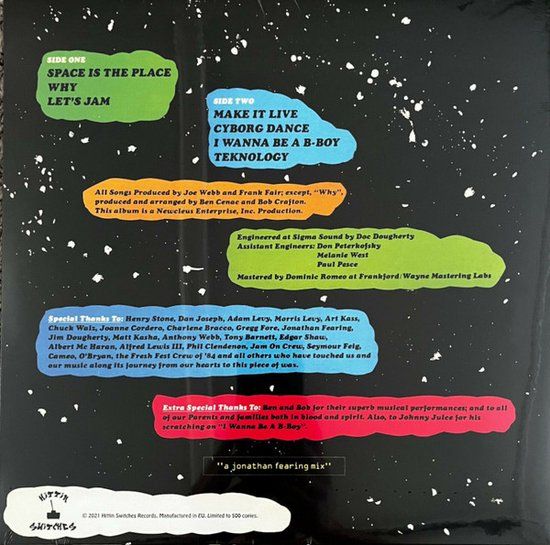 Newcleus - Space is the place - LP reissue